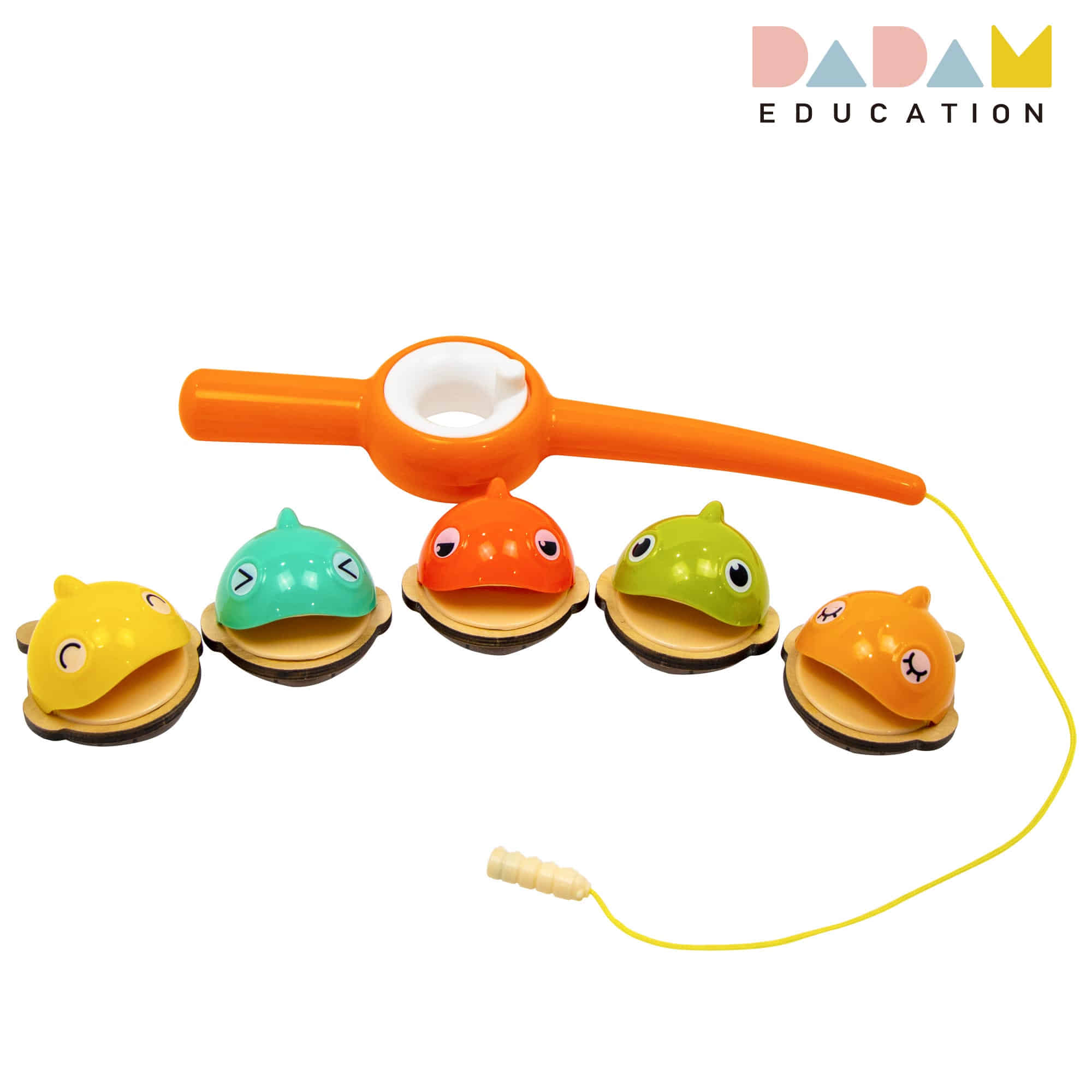 3세 영유아 수 교구 소근육 발달 장난감 물고기 자석 낚시 놀이